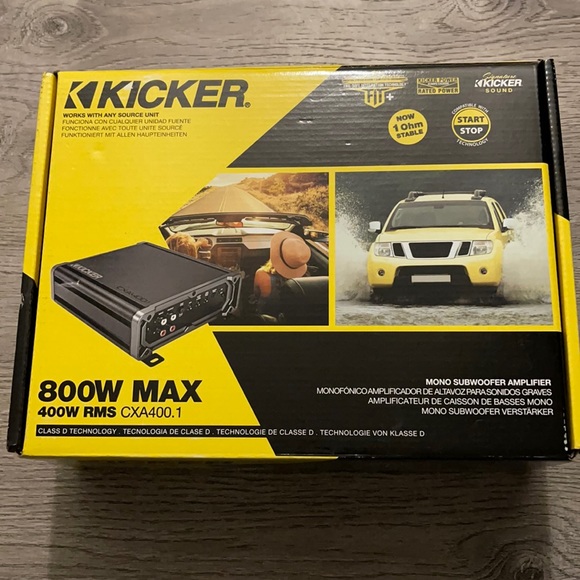 Kickers Car Audio, Video & GPS Kicker Cx 40w Class D Digital Mono